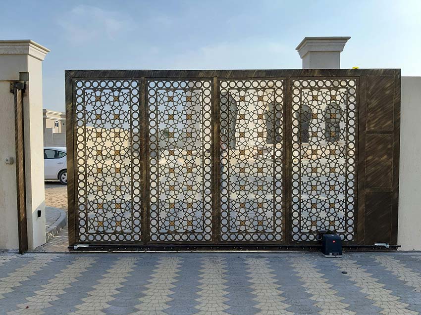 Access control gate system for Residential property