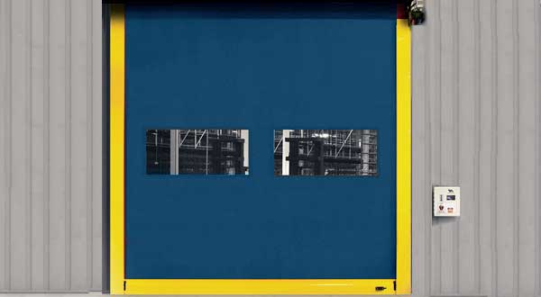 Impact-resistant specialty doors for heavy-duty use