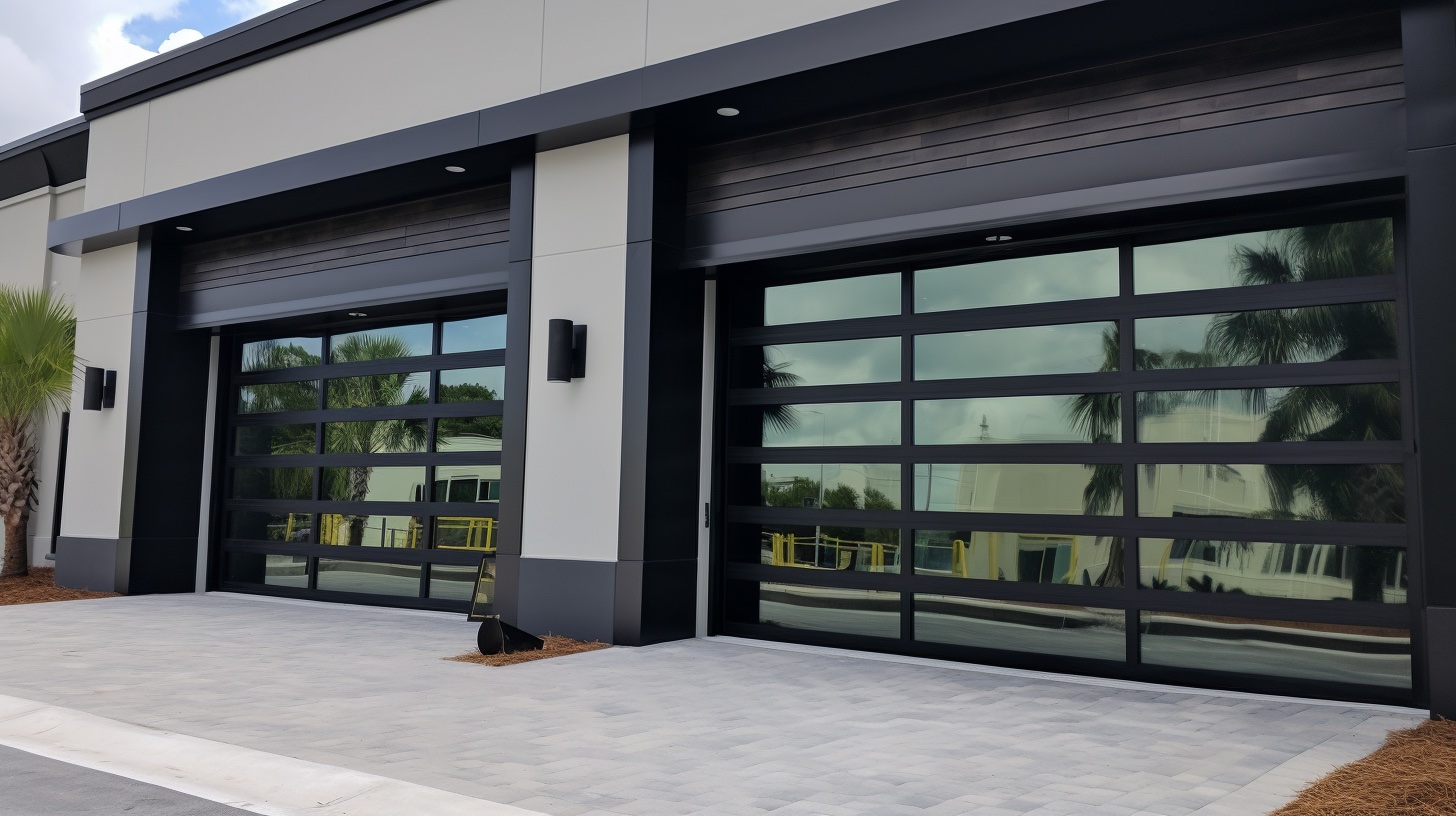 Sectional-1.jpg Aluminum and glass sectional doors for retail buildings